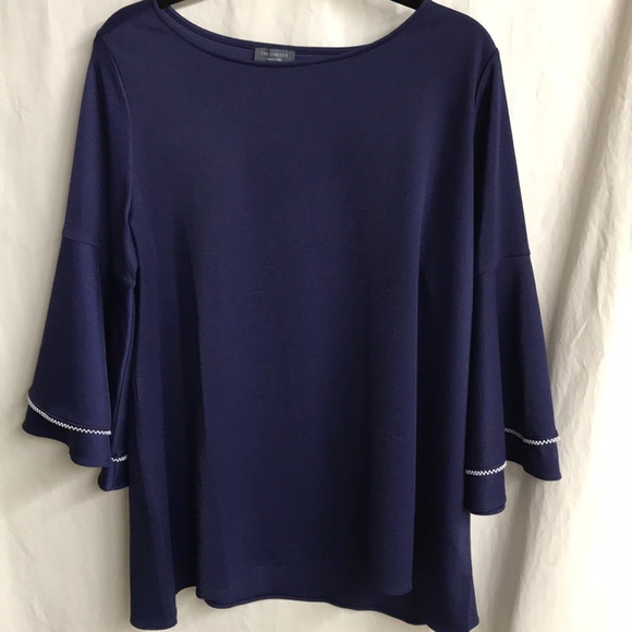 Threaded Pear Taytum Print Short Sleeve PLUS Top